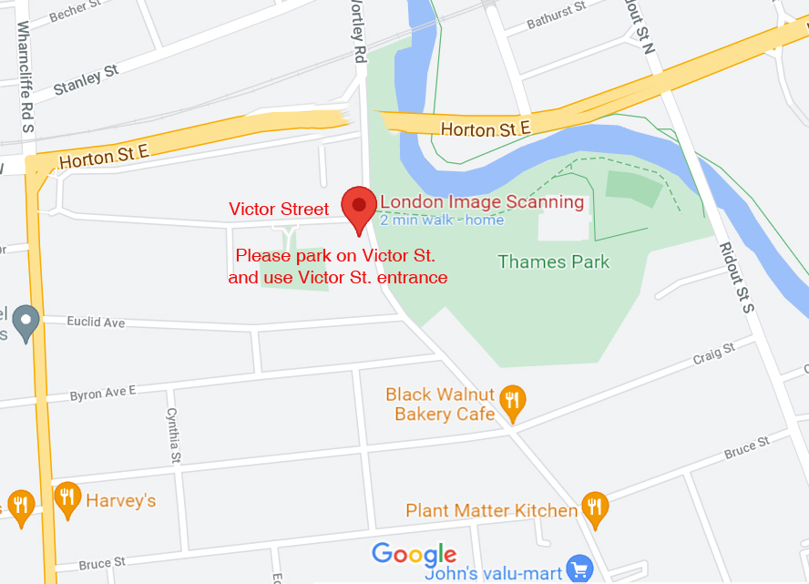 London Image Scanning Entrance Victor St
