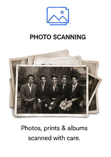 Professional photo, slide and negative scanning service in London Ontario